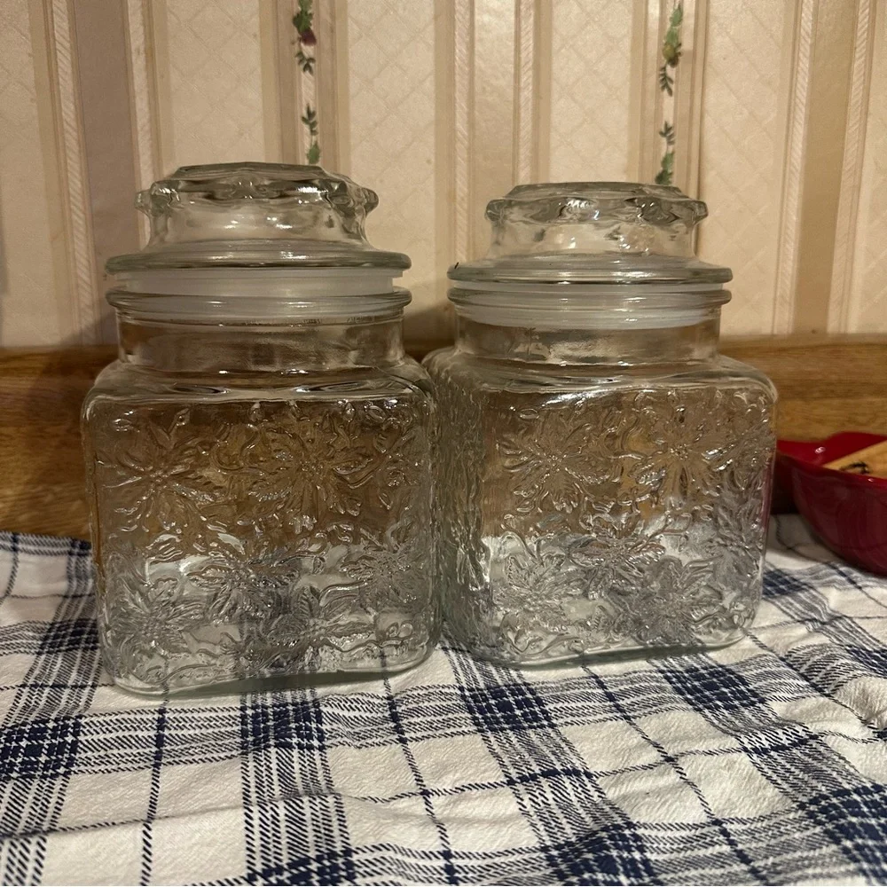VINTAGE PRINCESS HOUSE FANTASIA SQUARE CANISTER SET